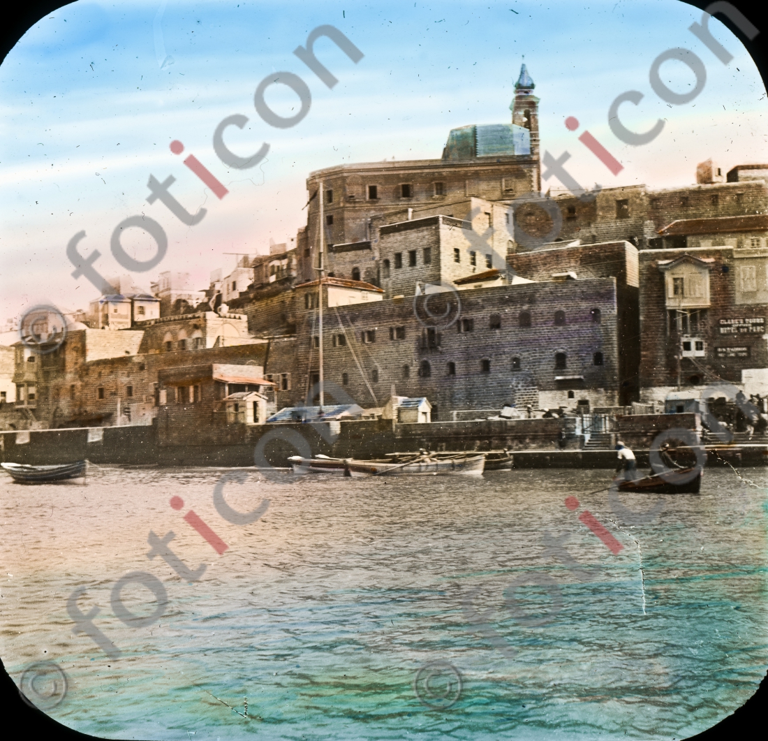 Blick auf Jaffa | View of Jaffa - Foto foticon-simon-129-001.jpg | foticon.de - Bilddatenbank für Motive aus Geschichte und Kultur